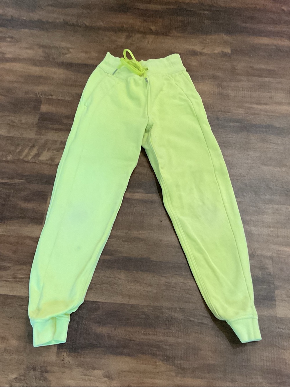 lululemon athletica Neon Lime Kids Joggers